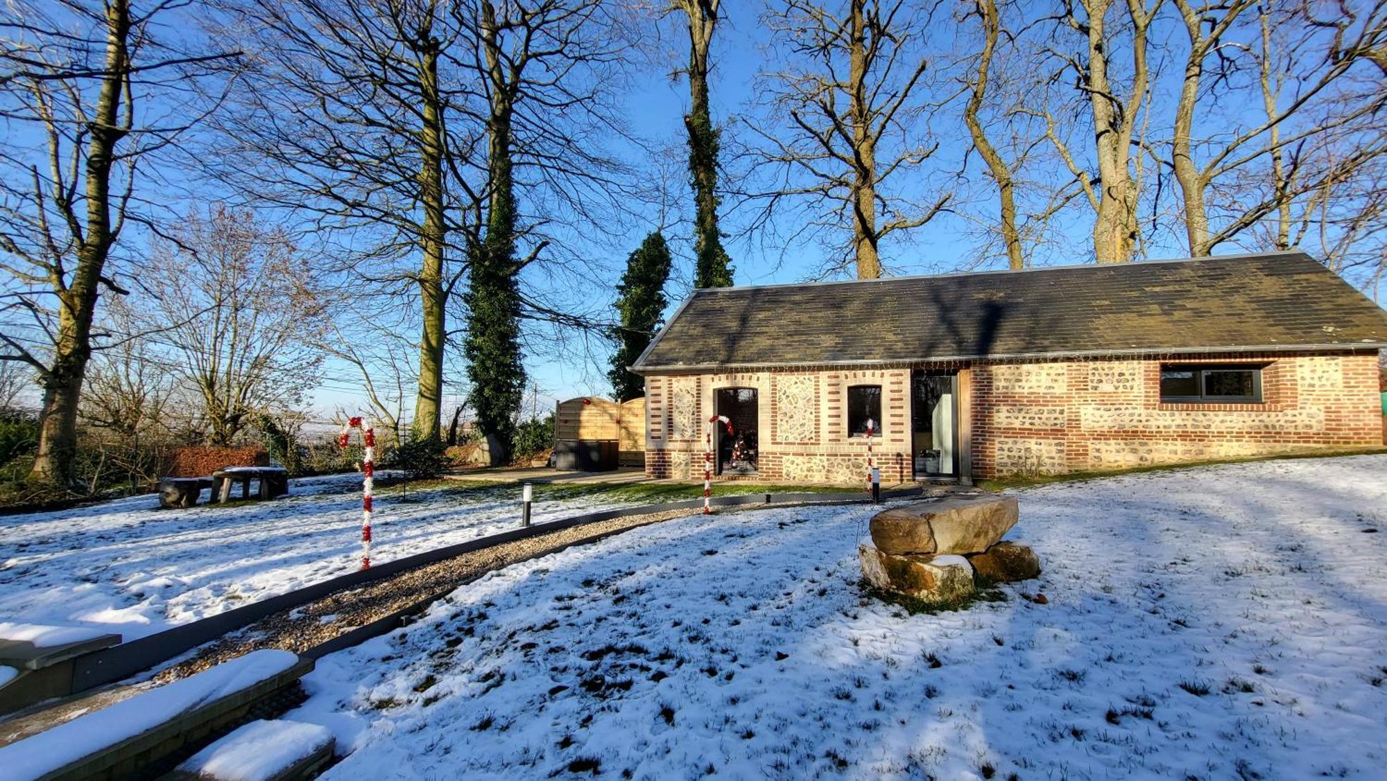Maison En Normandie "La Herissonnerie" Saint-Eustache-la-Foret Ngoại thất bức ảnh